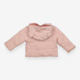 Jacket pink padded hood