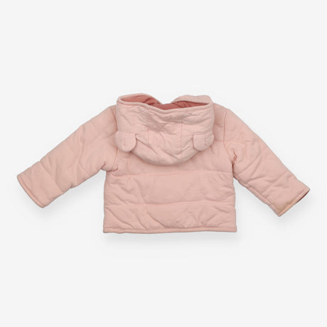 Jacket pink padded hood