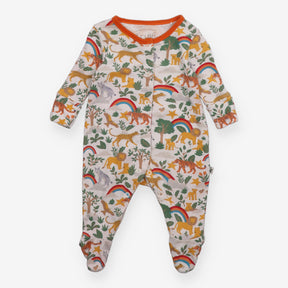 Sleepsuit with Safari Animals