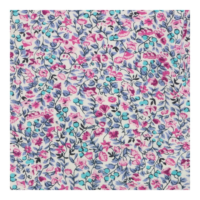 Collared ditsy floral blouse