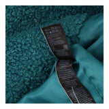 Teal Teddy Borg Peacoat