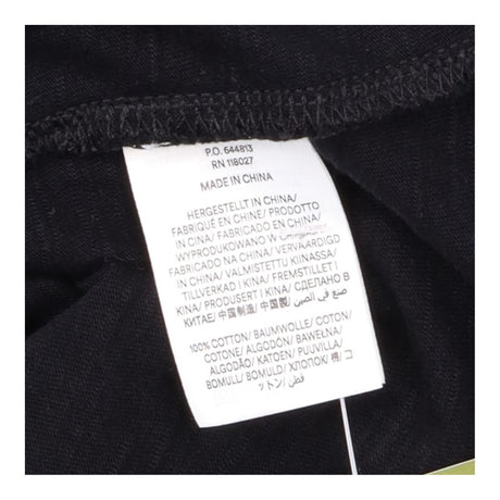 Top Scoop Neck Sleeveless Cotton Vest Black