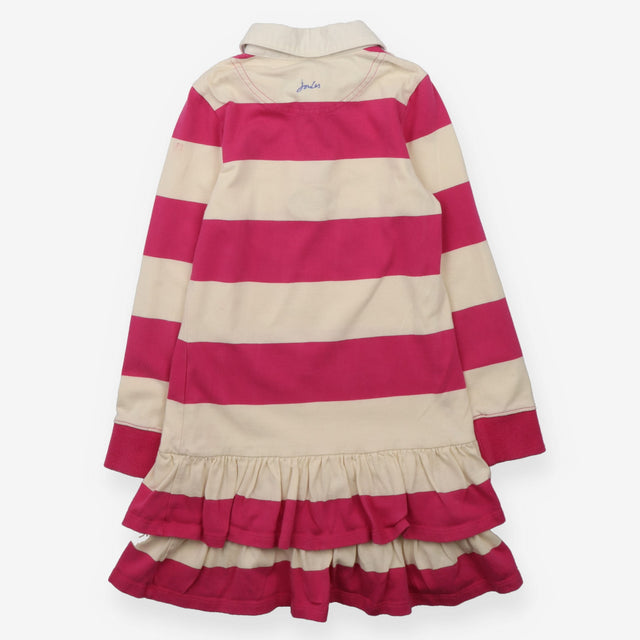Rugby Dress Pink and White Stripe