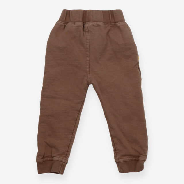 Brown Joggers with Lion and Tiger
