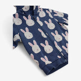 Blue Bunny Zip Up Hoodie