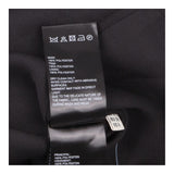 Skirt Black Metallic Thread Textured Midi Sparkle
