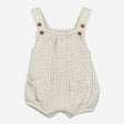 Romper yellow and blue stripe