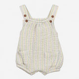 Romper yellow and blue stripe