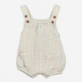 Romper yellow and blue stripe