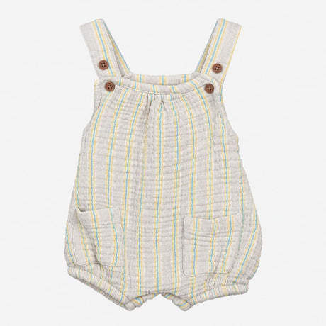 Romper yellow and blue stripe
