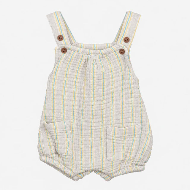 Romper yellow and blue stripe