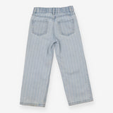 Jeans pin stripe straight leg