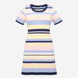 Pastel Stripe 100% Cotton Scoop Neck Short Sleeve 