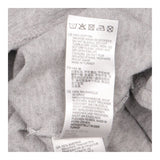 Grey Marl Oversized Boxy Split-Hem Knit Top