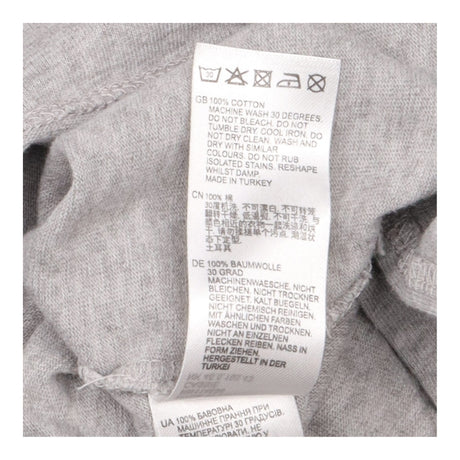 Grey Marl Oversized Boxy Split-Hem Knit Top