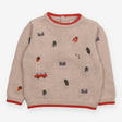 Jumper Knit Beige Campervan Adventures