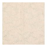 Cream Metallic Silver Floral Embroidered 3/4 Sleev