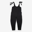 Jumpsuit Black Heavyweight Organic Cotton Tie Shou