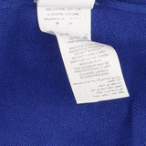 Royal blue knit cardigan