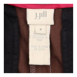 Fine Cord Trousers Straight Leg Smart Casual Grey