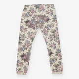 Cream Roses Leggings