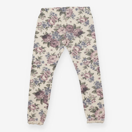 Cream Roses Leggings