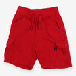 Shorts Red Jersey Cargo