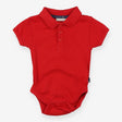 Bodysuit red SS collar