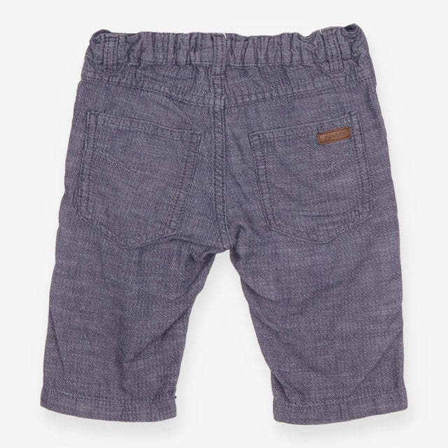 Shorts blue herringbone
