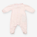 Pink and Floral Sleepsuit