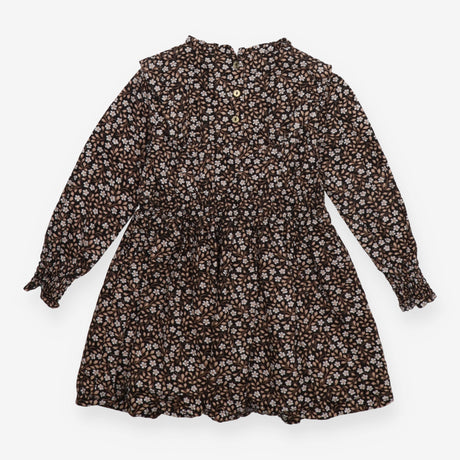 Dress Long Sleeve Floral Black