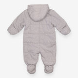 Pramsuit cord grey stars