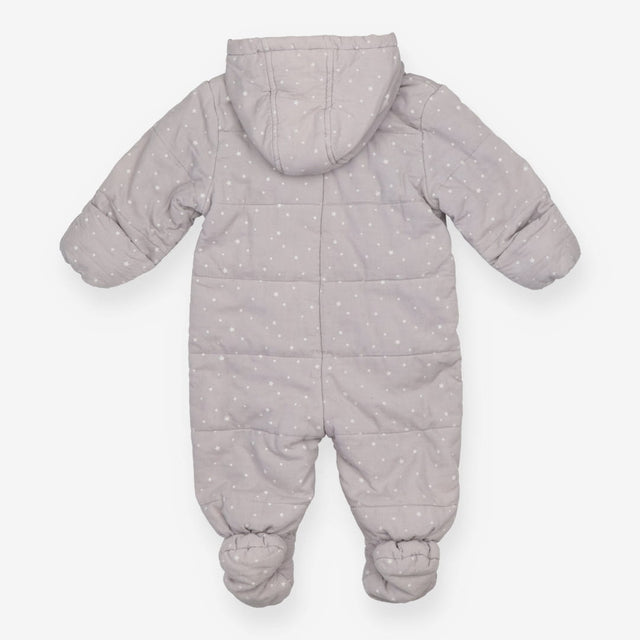 Pramsuit cord grey stars