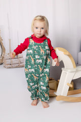 Jungle christmas rompers 