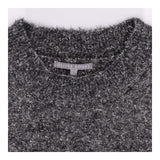 Oliver Bonas Dress Silver Metallic Tinsel Knit