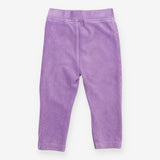 Purple Velour Leggings