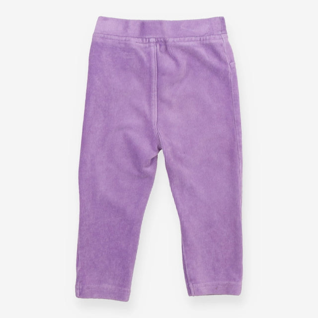 Purple Velour Leggings