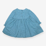 Blue Polka Dot Dress