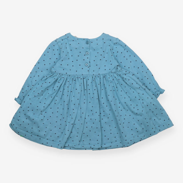 Blue Polka Dot Dress