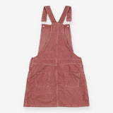 Pinafore dress cord dusky pink 