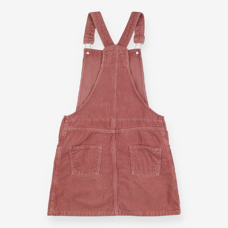 Pinafore dress cord dusky pink 