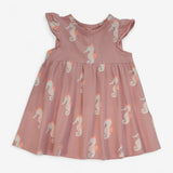 Dress pink seahorses 