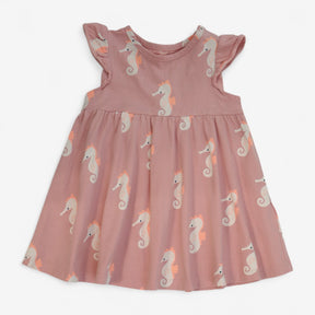 Dress pink seahorses 