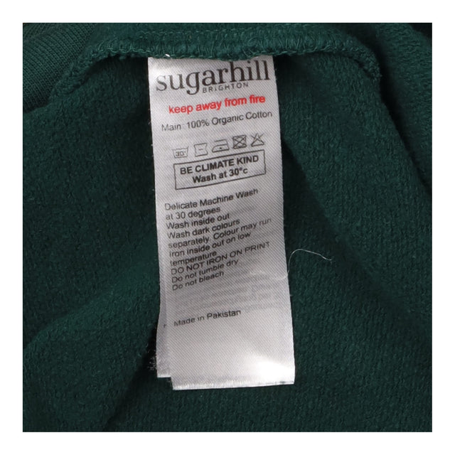 Sweatshirt Forest Green Leopard Print Lightning Bo