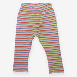 Leggings Ribbed Candy Stripe