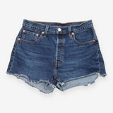 Levi's 501 Original Dark Wash Button Fly Denim Sho