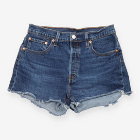 Levi's 501 Original Dark Wash Button Fly Denim Sho