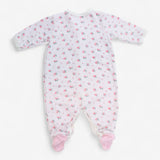 Sleepsuit Pink and White Floral