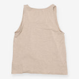 Yoga Vest top Oatmeal Modal and Elastane