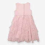 Party Dress Pink with Tule Layer